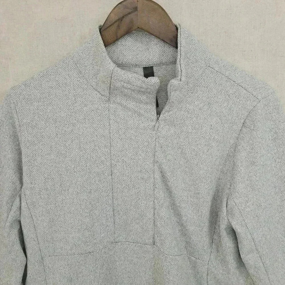 Kyodan Mock neck Zip up pullover Women's Sweatshirt XL 8482P - Picture 3 of 8